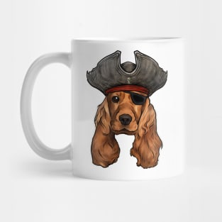 Cocker Spaniel Pirate Mug